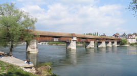 Holzbrücke
